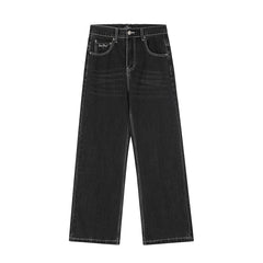 Broken Planet Retro Washed Loose Straight Jeans