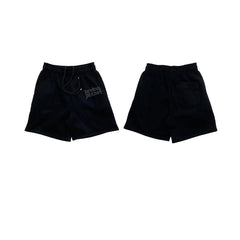 Broken Planet Thick Fleece Puff Print Shorts